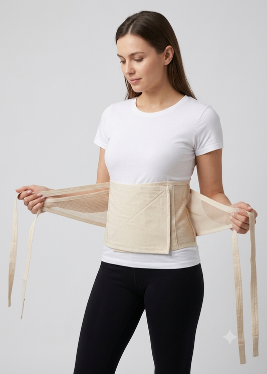 Post-Pregnancy Pure Cotton Stomach Belt / Abdominal Binder