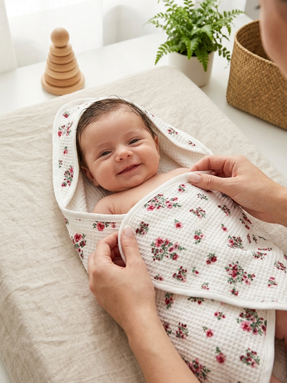 Newborn Pure Cotton Bath Towel