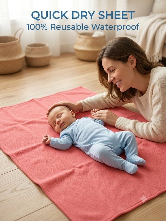 Me and Mamma Dry Sheet for Baby, Baby Bed Protector