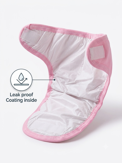 Leak-Proof Cotton Newborn Reusable Cloth Diaper- insert combo