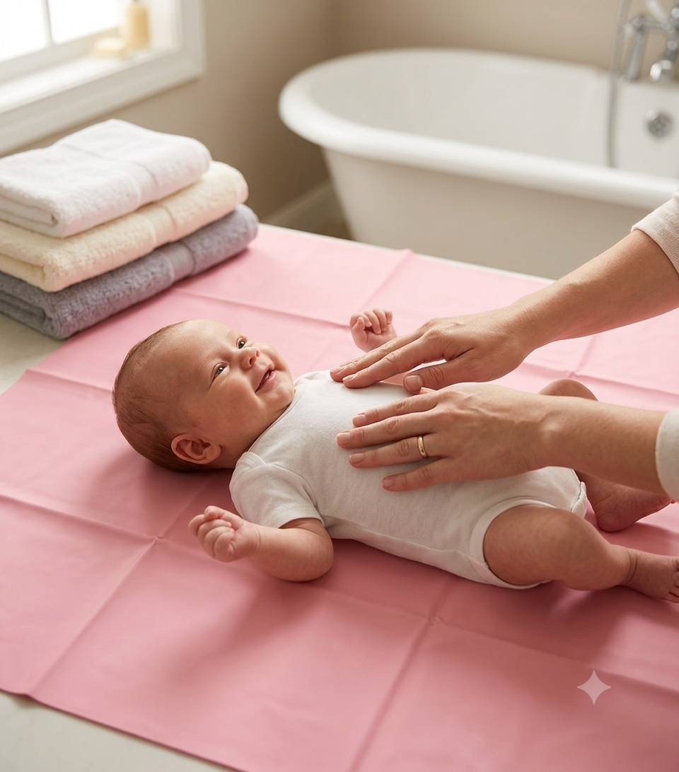 Newborn Bath Rubber Mat