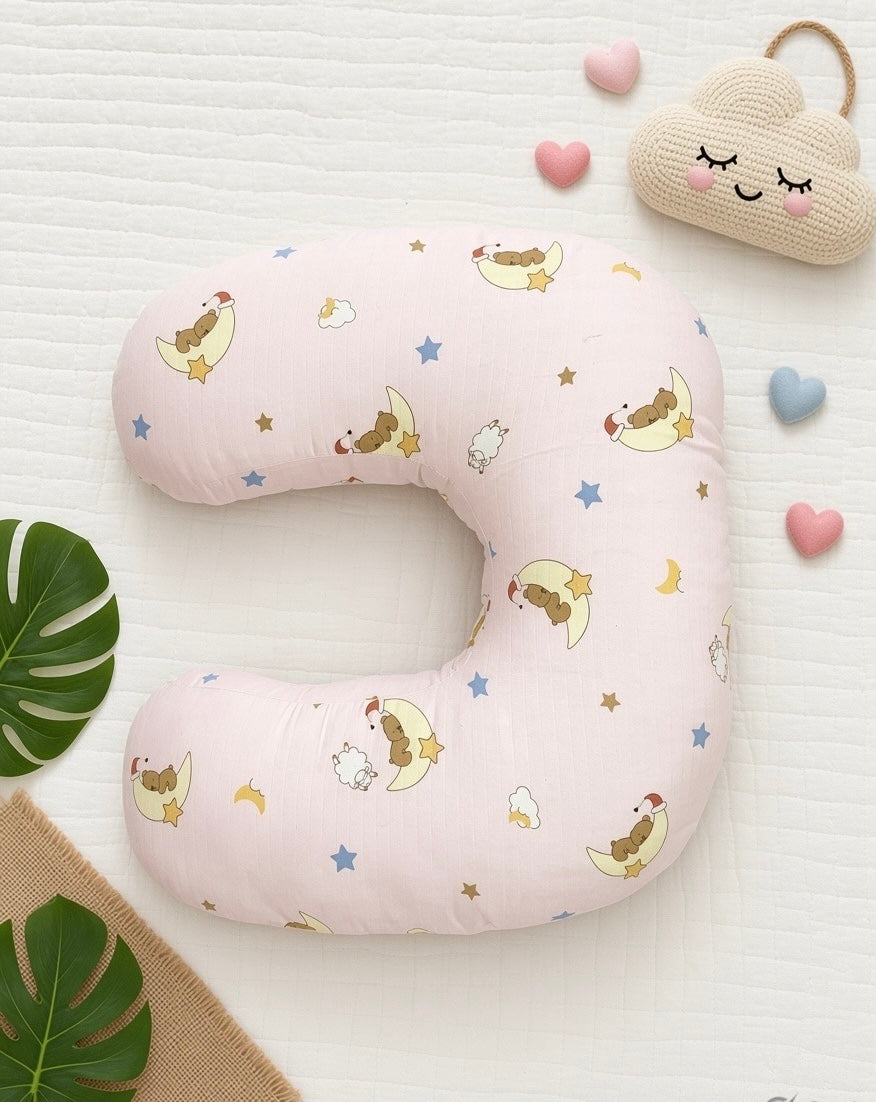 Muslin feeding pillow- Nursery Pillow