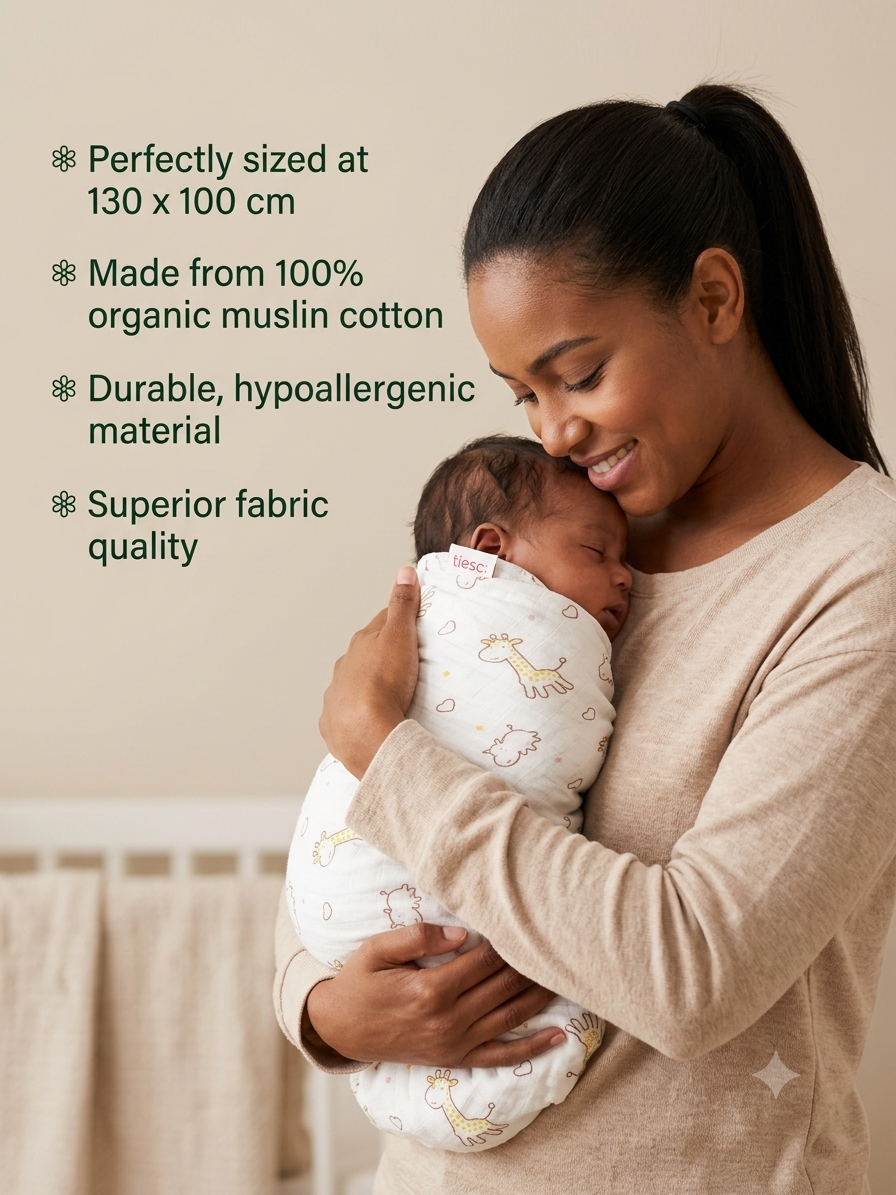 Newborn Muslin Swaddle