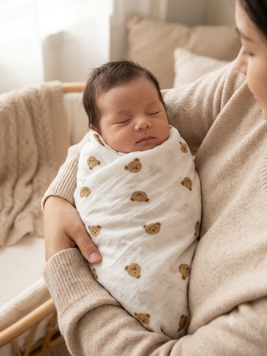 Newborn Muslin Swaddle