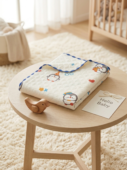 Newborn Soft Cotton Blanket- Cotton Swaddle